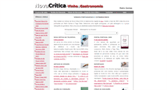 Desktop Screenshot of novacritica-vinho.com